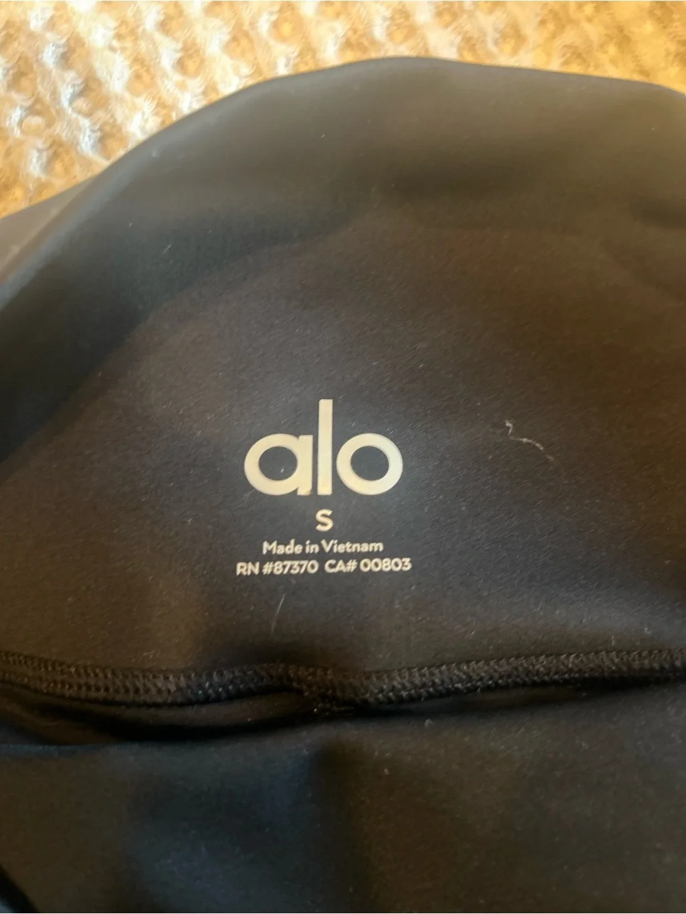 ALO Yoga Black High-Waist Flare Yoga Pants